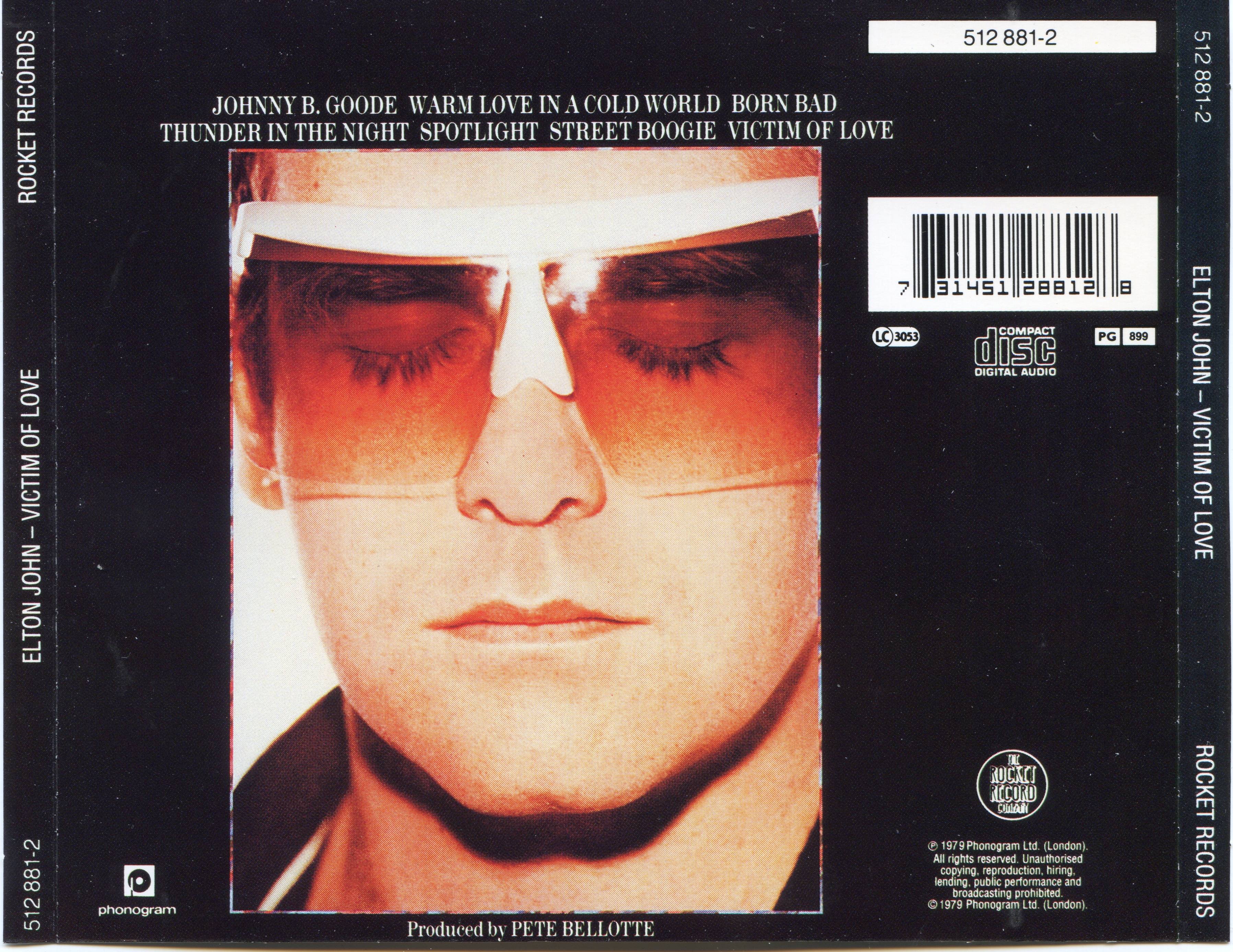 Elton John Victim Of Love [ak d]